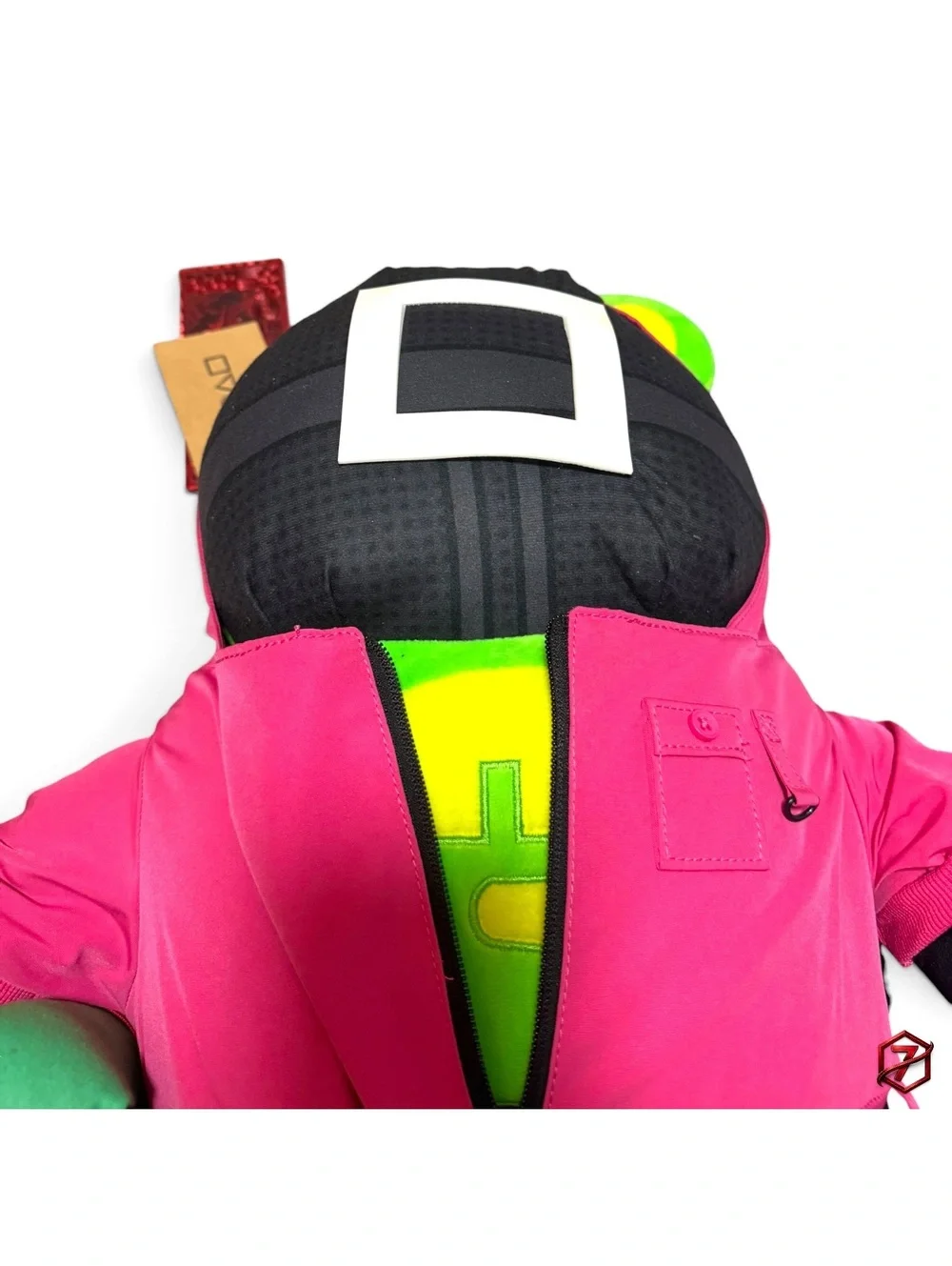 Sprayground Squid Game Pink Soldier Bear Backpack NWT Complete